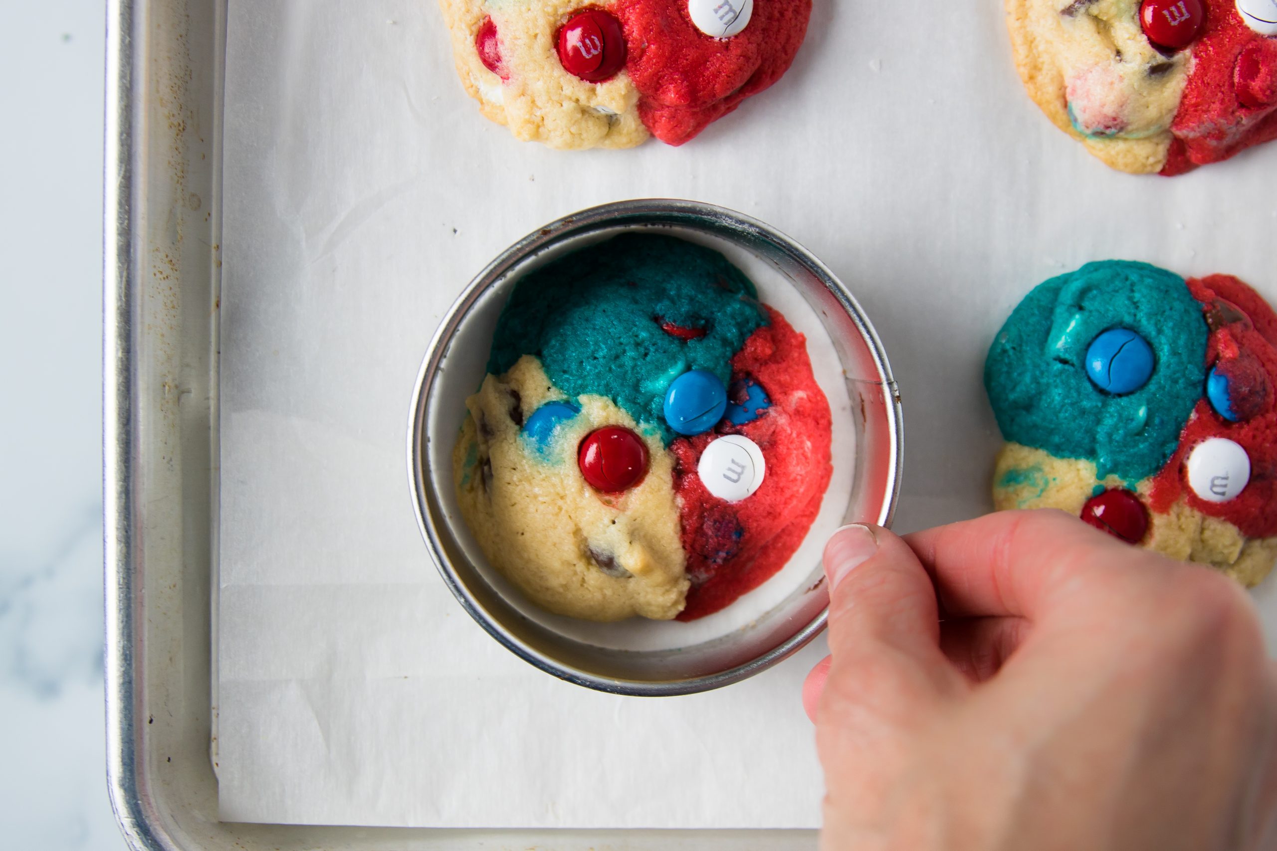 Red White and Blue cookies » The Hutch Oven